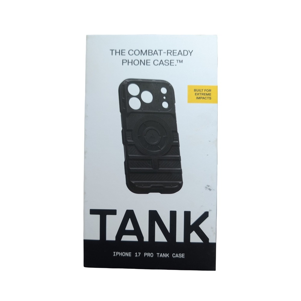 Gg1-O dbrand Combat-Ready Case with MagSafe Apple iPhone 17 Pro Black Tank